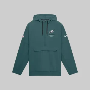 Philadelphia Eagles Sideline Anorak Half-Zip Jacket 2026