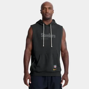 Pittsburgh Steelers Nike Sideline Sleeveless Hoodie