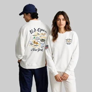 Ralph Lauren US Open 2026 Souvenir Crewneck Sweatshirt