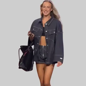 WNBA-Indiana-Fever-vs.-New-York-Liberty-Sophie-Cunningham-Navy-Blue-Denim-Shirt-Jacket
