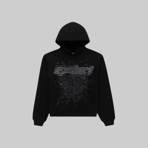 Sp5der Rhinestone Punk V2 Hoodie