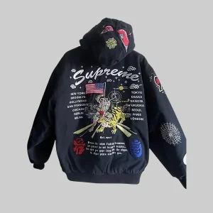 Supreme-AOI-Work-Jacket-Black