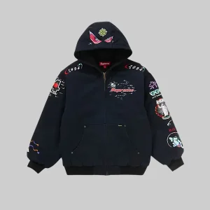 Supreme-aoi-embroidered-jacket-Black.