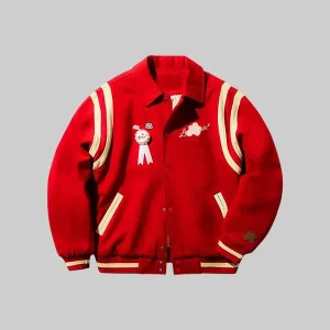 Tyler The Creator Petalers Red Varsity Jacket
