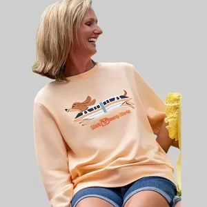 Walt-Disney-World-Dachshund-Monorail-Weenie-Dog-Orange-Pullover-Sweatshirt
