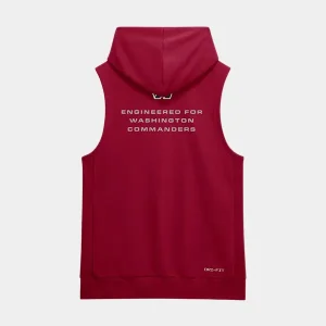 Washington-Commanders-2026-Sideline-Sleeveless-Hoodie