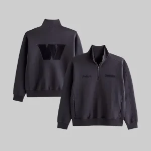 Washington Commanders Abercrombie & Fitch Half-Zip Sweatshirt