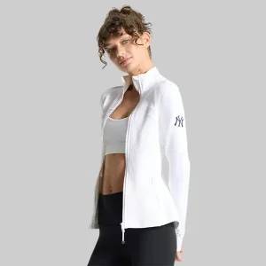 Yankees lululemon Blue Define Jacket White