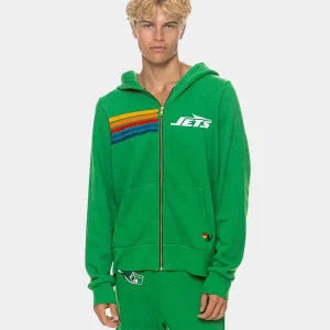 2026 Aviator Nation x New York Jets Zip Hoodie