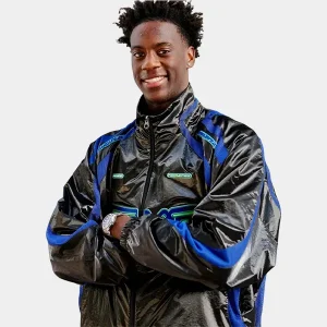 AJ-Dybantsa-US-Open-2026-Black-Zip-Up-Track-Jacket.