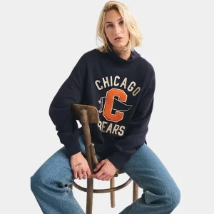 Abercrombie Chicago Bears Mockneck Sweatshirt