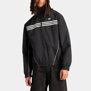 Adidas-Flames-Three-Striper-Zip-Up-Jacket-Black