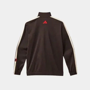Tim-Hortons-x-Adidas-2026-Brown-Tricot-Full-Zip-Track-Jacket