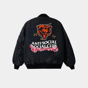 Unisex-AntiSocialSocialClub-x-NFL-Black-Chicago-Bears-MA-1-Full-Zip-Blossom-Bomber-Jacket