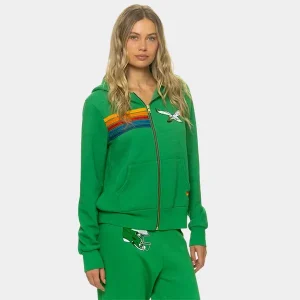 Philadelphia-Eagles-Aviator-Nation-Kelly-Green-Tri-Blend-Full-Zip-Hoodie