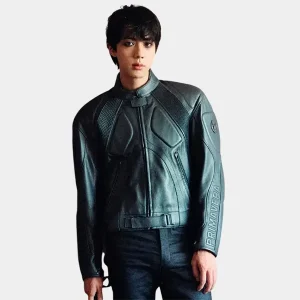BTS Jin Gucci Primavera Leather Jacket
