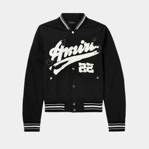 Bijan-Robinson-Amiri-Distressed-Logo-Shrunken-Bomber-Jacket.
