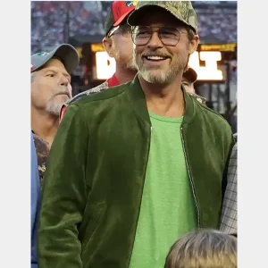 Brad Pitt NASCAR Cup Series 2026 Green Jacket