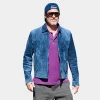 Brad Pitt San Sebastián Film Festival Blue Suede Jacket