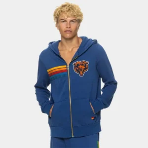 Chicago Bears Aviator Nation Zip-Up Hoodie