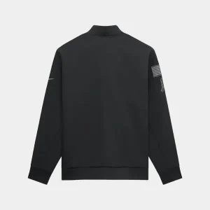 San-Francisco-49ers-Nike-2026-Salute-to-Service-Sideline-Full-Zip-Bomber-Jacket-Black.