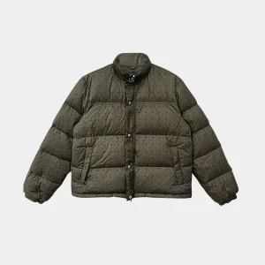 Chrome-Hearts-Monogram-Puffer-Jacket-Green