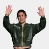 Croke Park Katie Taylor Leather Jacket