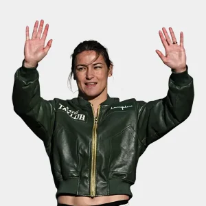 Croke Park Katie Taylor Leather Jacket
