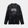 Detroit Lions 2026 Salute to Service Hooded Long Sleeve Shirt