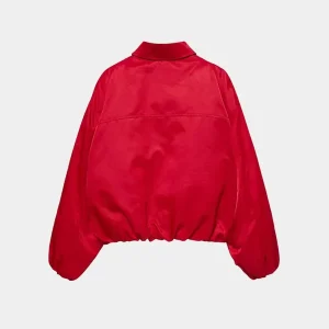 Disney-F1-Womens-Red-Puffer-Full-Snap-Jacket-2026.