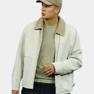 Erling Haaland City vs Norwich Corduroy Shearling Collar Jacket