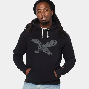 2026-Philadelphia-Eagles-87-Blackout-Fleece-Pullover-Hoodie.