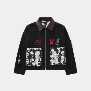Horror Film Reversible Denim Jacket