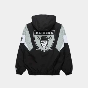 Las-vegas-raiders-starter-blackout-breakaway-jacket-mens