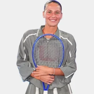 Marta Kostyuk 2026 US Open Grey Jacket