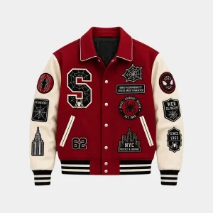 Marvel-Spider-Man-Brand-New-Spin-your-story-nyc-Varsity-Jacket.