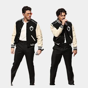 NFL Halftime Show Jonas Brothers Varsity Jacket