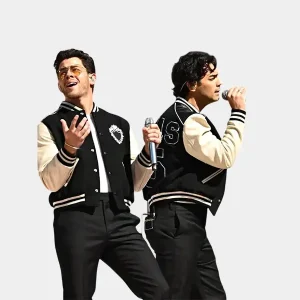 Jonas-Brothers-Halftime-Show-Black-Varsity-Jacket.