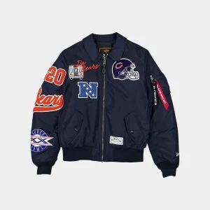 New Era x Alpha Industries Chicago Bears MA-1 Bomber Jacket