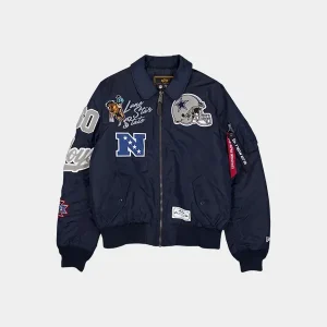 Mens-Dallas-Cowboys-New-Era-x-Alpha-Industries-Navy-MA-1-Bomber-Jacket