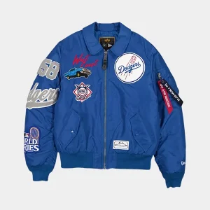 New Era x Alpha Industries Dodgers MA-1 Bomber Jacket