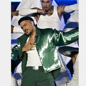 NFL-Half-Time-Show-Pedro-Sampaio-Green-Jacket