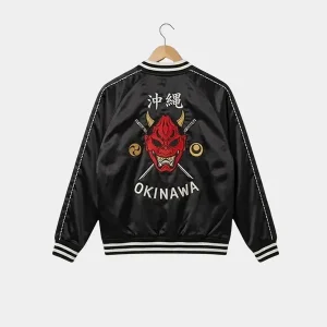 Pete-Davidson-Tommy-Karate-Okinawa-Bomber-Jacket