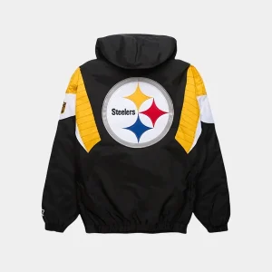 Pittsburgh-Steelers-Starter-Blackout-Breakaway-Jacket