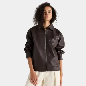 Quince Oversized Bomber Jacket