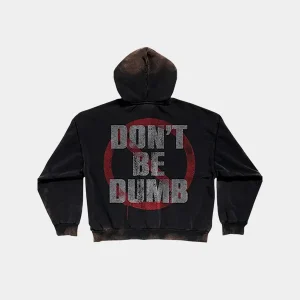 Rust-Wash-Dont-Be-Dumb-Zipper-Hoodie