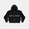 Rust Wash Dont Be Dumb Hoodie