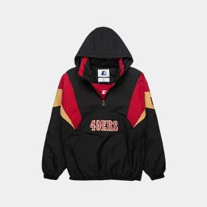 San Francisco 49ers Starter Blackout Breakaway Jacket