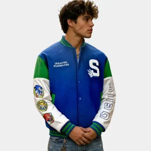 Sonic-Blue-Varsity-Jacket