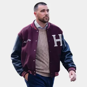 Travis-Kelce-Tommy-Hilfiger-Mixed-Media-Varsity-Jacket